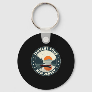 Tennent Nd New Jersey Sunset T Shirt Keychain