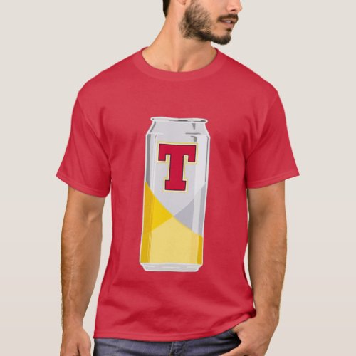 Tennents Beer Can Art T_Shirt