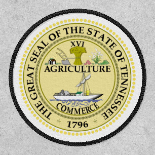 Tennessean Seal, Seal of Tennessee Patch