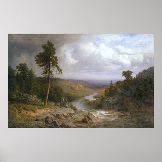 Tennessee 1866 By Alexander H Wyant Poster (Front)