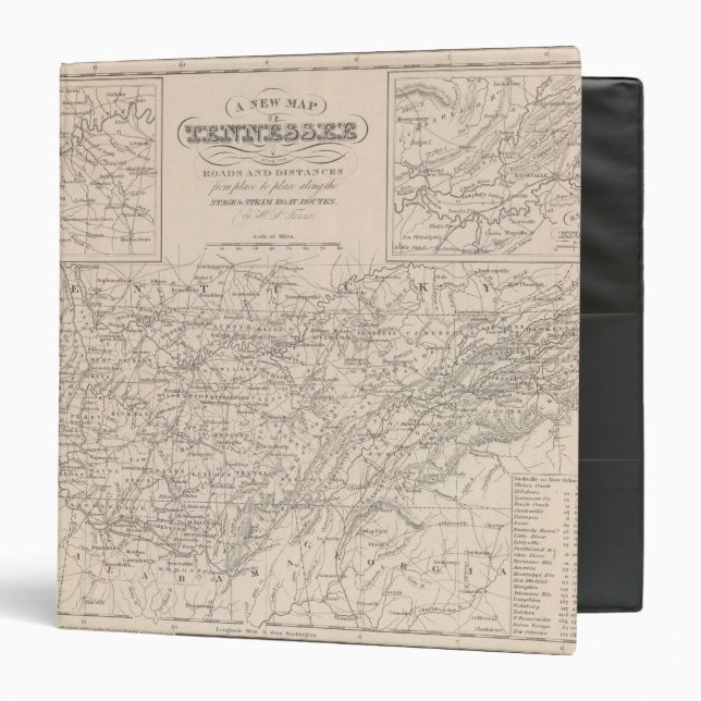 Tennessee 3 Ring Binder (Front/Inside)