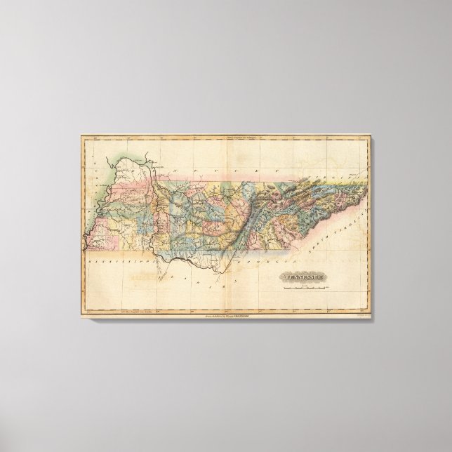 Tennessee 4 canvas print (Front)