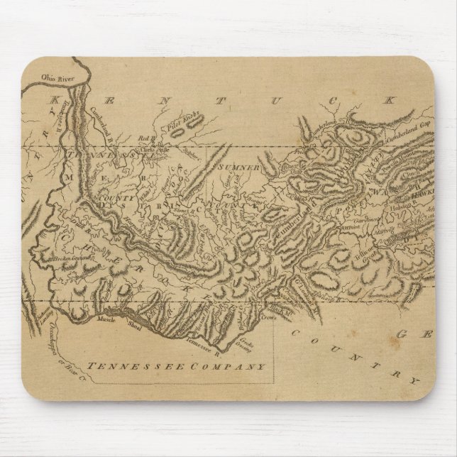 Tennessee 6 mouse pad (Front)