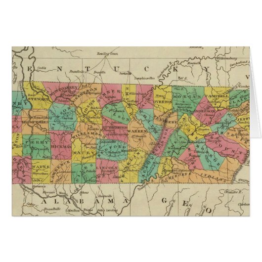 Tennessee 7 cards (Front Horizontal)