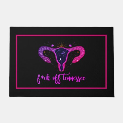 Tennessee Abortion Ban Celestial Uterus Protest   Doormat