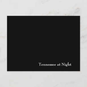 Tennessee at Night Postcard