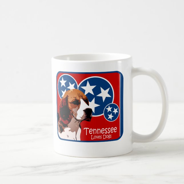 Tennessee Beagle Coffee Mug (Right)