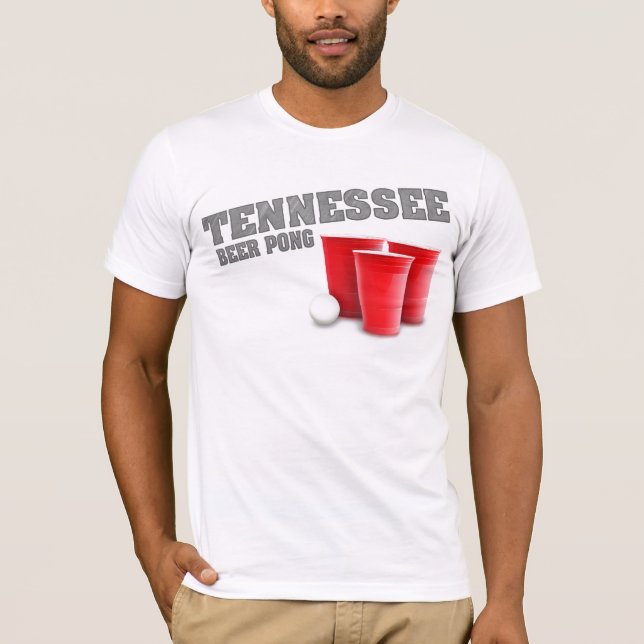 Tennessee Beer Pong T-Shirt (Front)