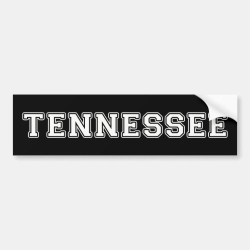 Tennessee Bumper Sticker