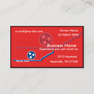 Tennessee Business Card
