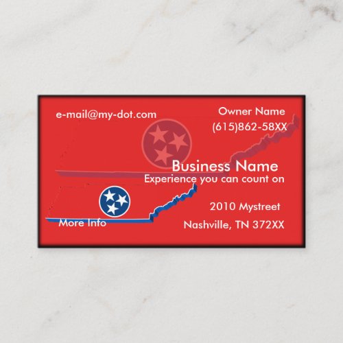 Tennessee Business Card