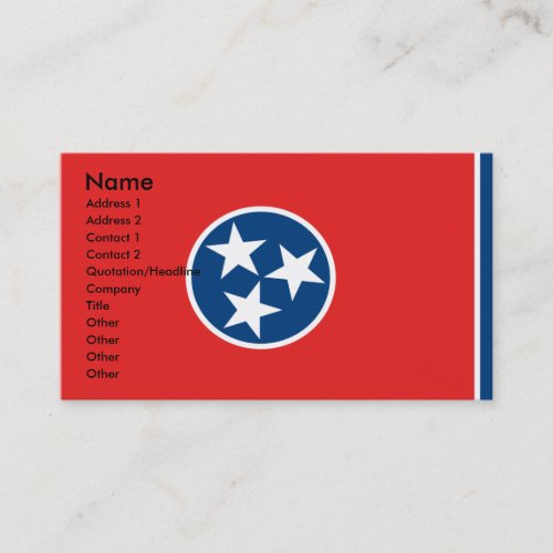 TENNESSEE Business Cards
