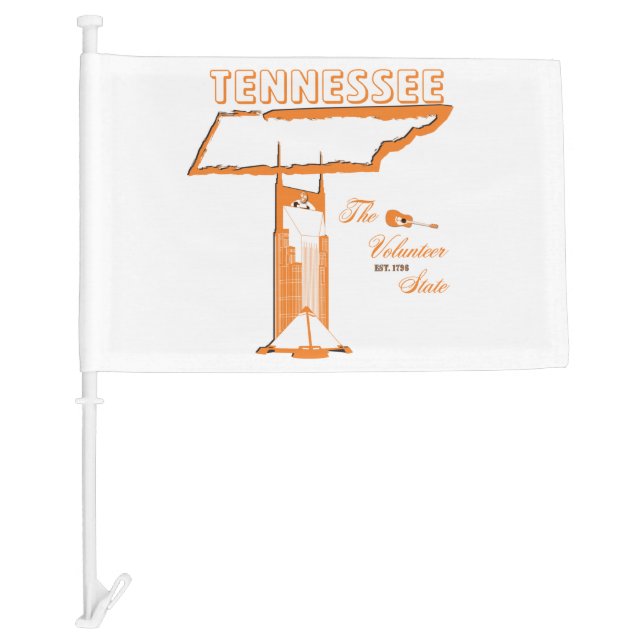 Tennessee Car Flag (Front)