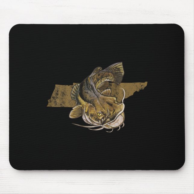 Tennessee Catfish Fishing Catfish  Mouse Pad (Front)