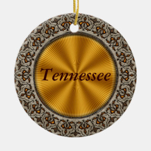 Tennessee Ceramic Ornament