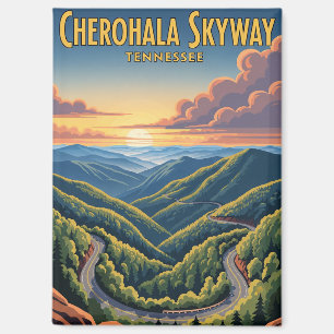 Tennessee Cherohala Skyway Souvenir Magnet