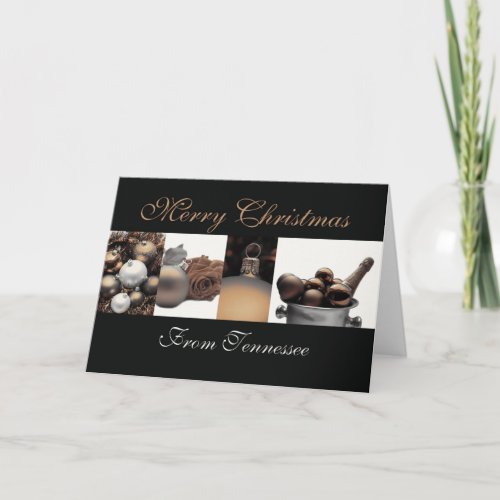 Tennessee  Christmas Card state specific Holiday Card