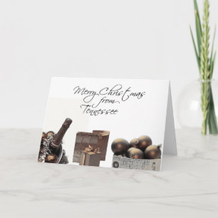 Tennessee Christmas Card, state specific Holiday Card