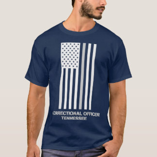 Tennessee Correctional Officer Thin Gray Line T-Shirt