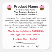 Texas Cottage Food Law Label | Zazzle