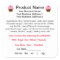 TENNESSEE Cottage Food Law Product Label