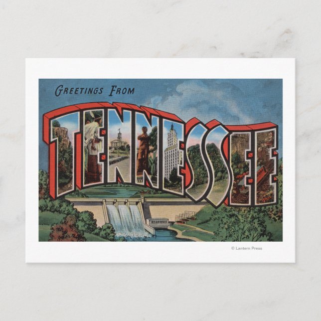 Tennessee (Dam)Large Letter ScenesTennessee Postcard (Front)