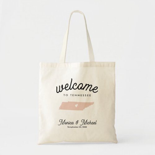 TENNESSEE destination Wedding ANY COLOR  Tote Bag