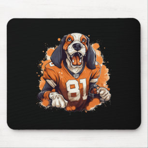 Tennessee Dog Sport Lovers Tennessee Tri Stars  Mouse Pad