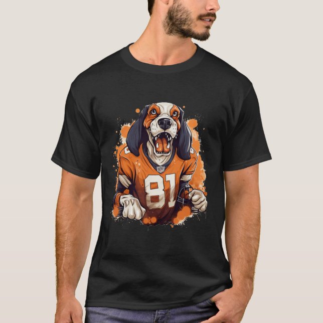 Tennessee Dog Sport Lovers Tennessee Tri Stars  T-Shirt (Front)