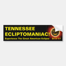 Tennessee Ecliptomaniac Bumper Sticker