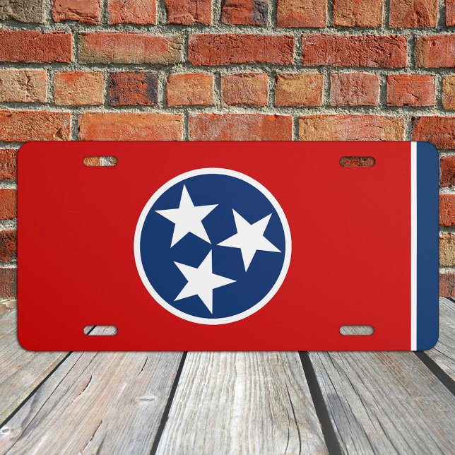 Tennessee Flag & America States, USA travel /Sport License Plate (Creator Uploaded)