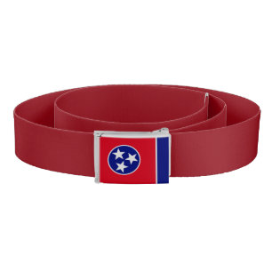 Tennessee flag belt