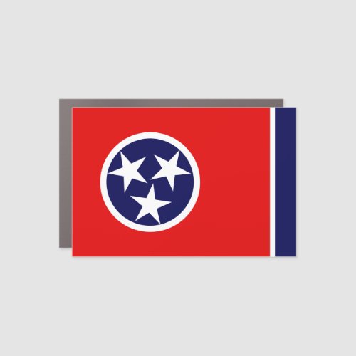 Tennessee Flag Car Magnet