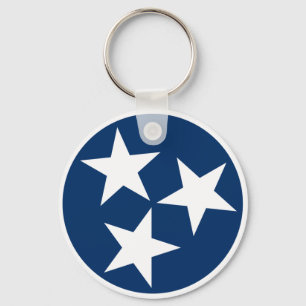 Tennessee Flag Keychain