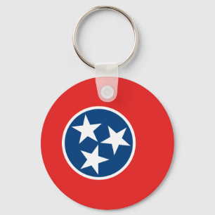 Tennessee Flag Keychain