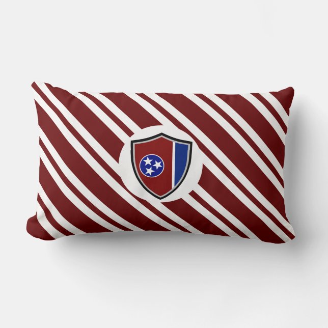 Tennessee flag lumbar pillow (Front)