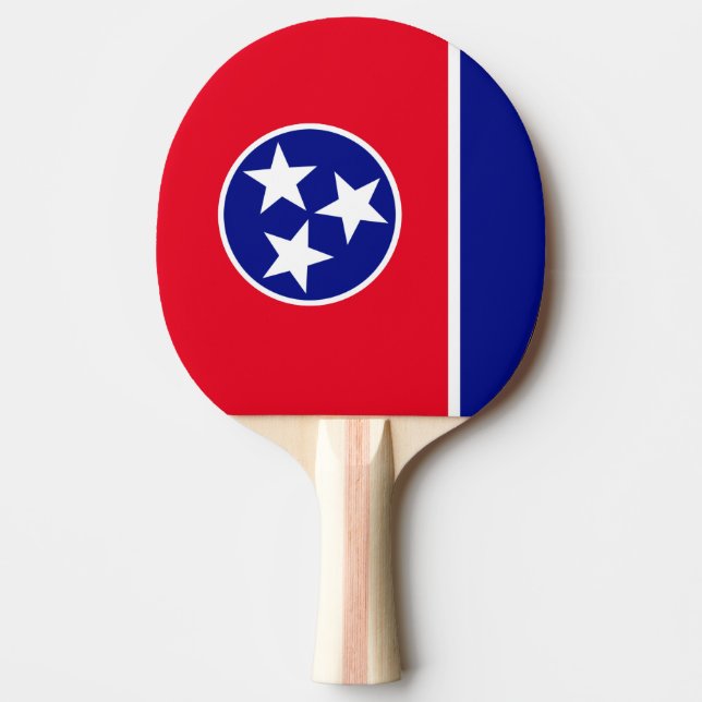 Tennessee flag ping pong paddle (Front)