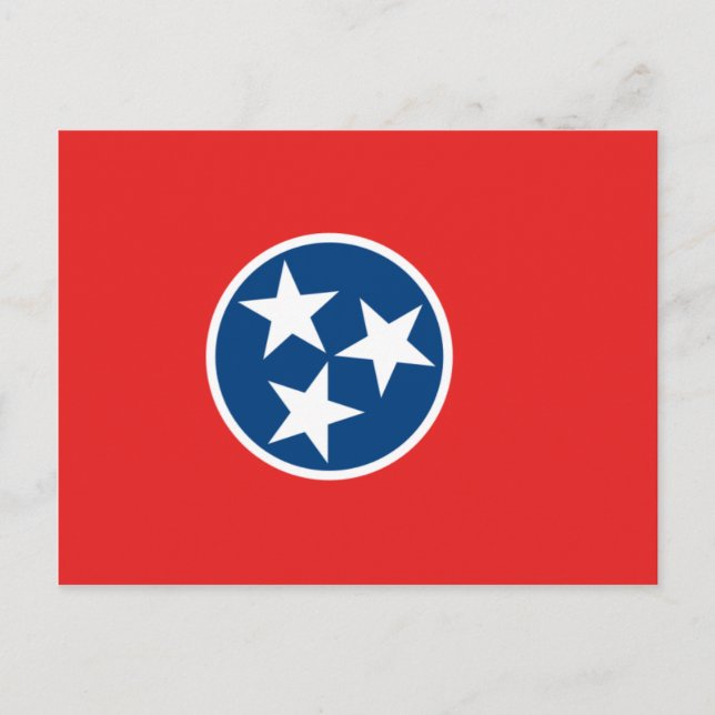 Tennessee Flag Postcard (Front)