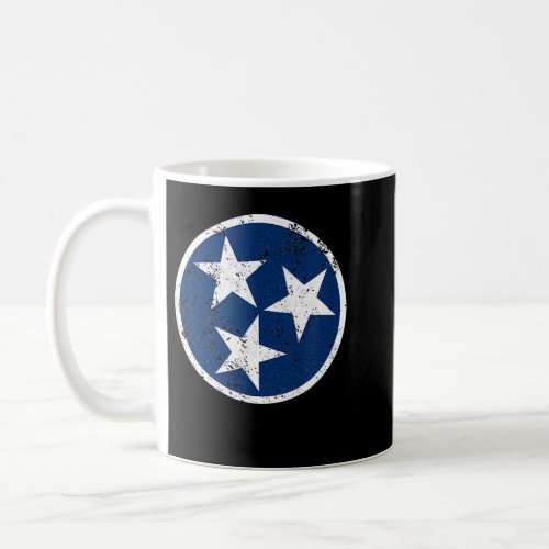 Tennessee Flag Star Logo Volunteer State Nashville Coffee Mug