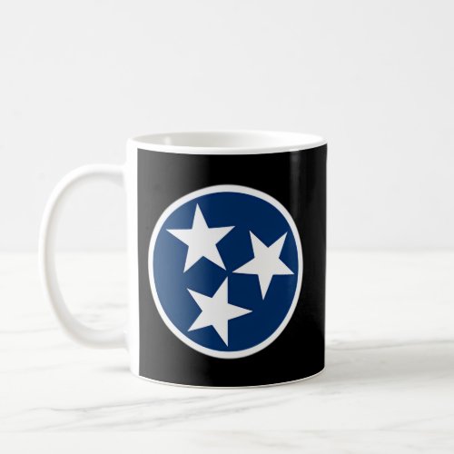 Tennessee Flag State Style Coffee Mug