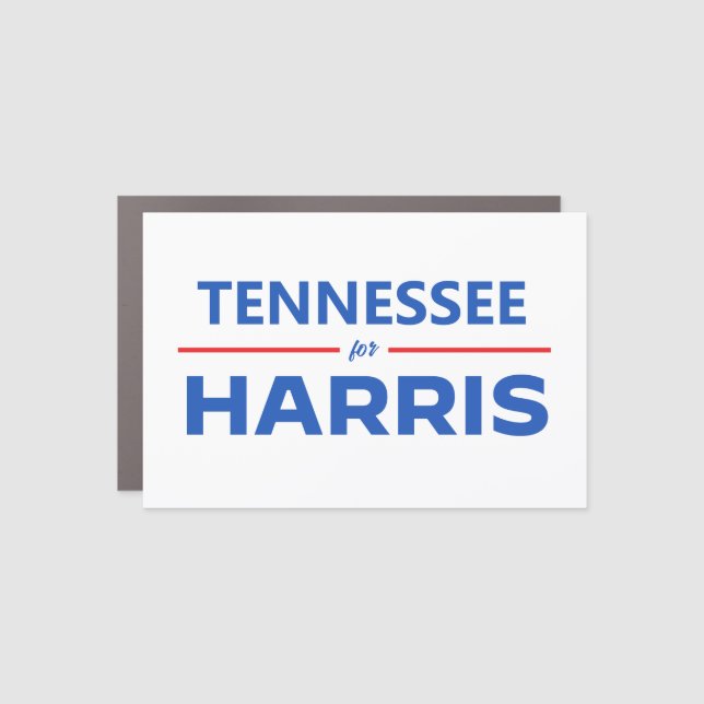 Tennessee for Kamala Harris Car Magnet (Front)