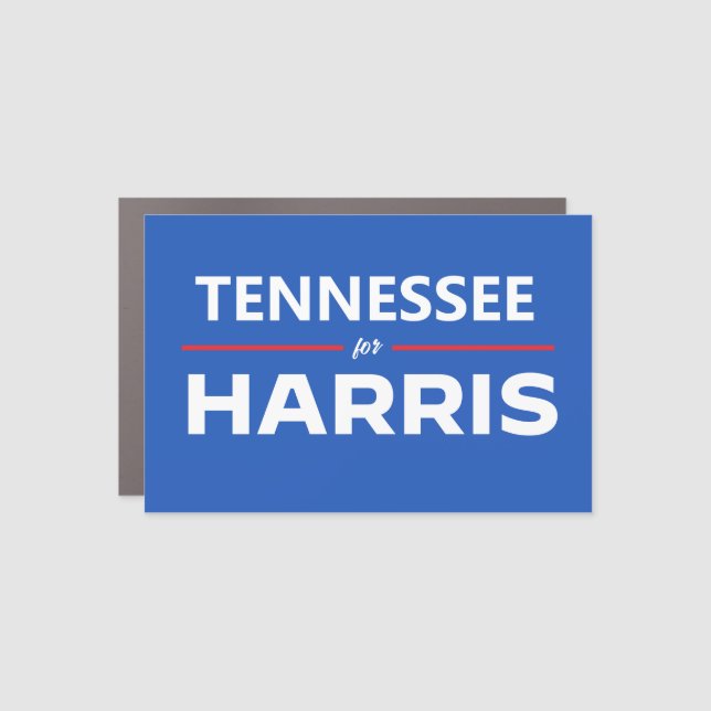 Tennessee for Kamala Harris Car Magnet (Front)