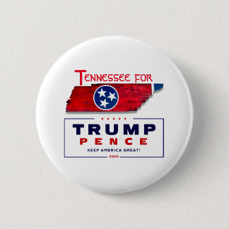 Tennessee for Trump Pence 2020 Button