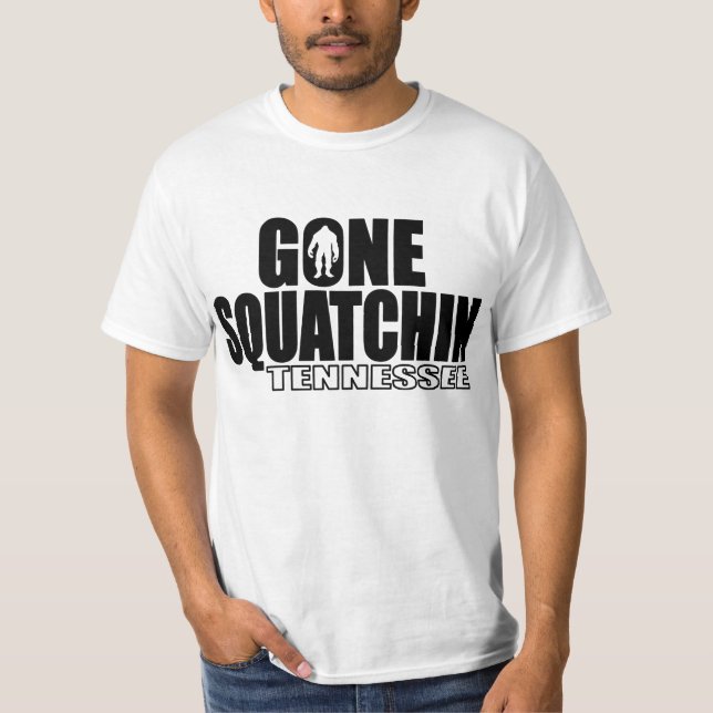 TENNESSEE Gone Squatchin - Original Bobo T-Shirt (Front)