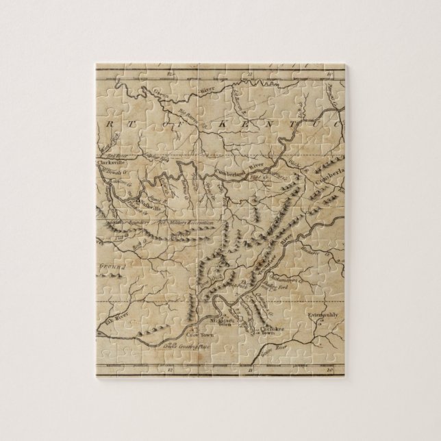 Tennessee Government Jigsaw Puzzle (Vertical)