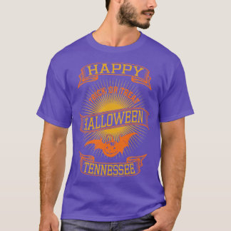Tennessee Happy Halloween Vintage Style 2 T-Shirt