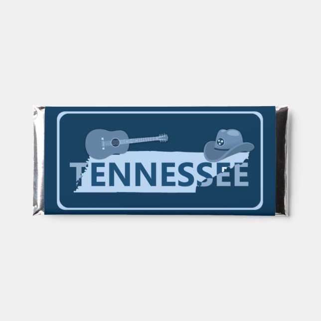 Tennessee Hershey bar favors (Front)