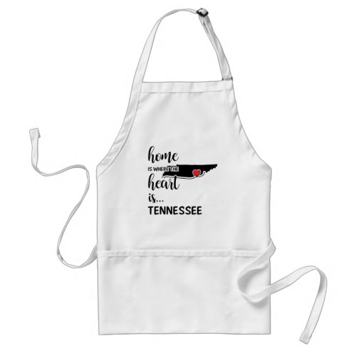Tennessee home is where the heart is adult apron