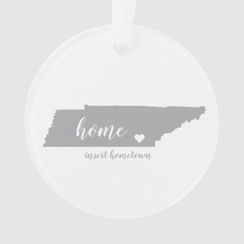 Tennessee Hometown Personalized Ornament