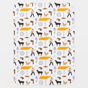 Tennessee Icons Baby Blanket